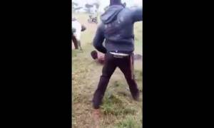 Punition d'un voleur de chèvre