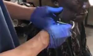 McFlurry servi à l'hôpital à du Cap en Afrique du Sud